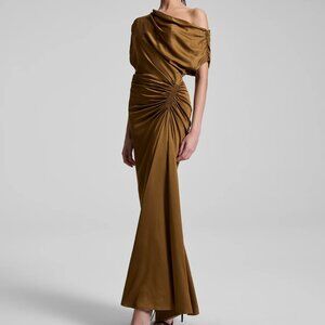ALC Penny Satin Maxi Dress, Size 10